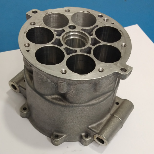 Compressor housing hand head